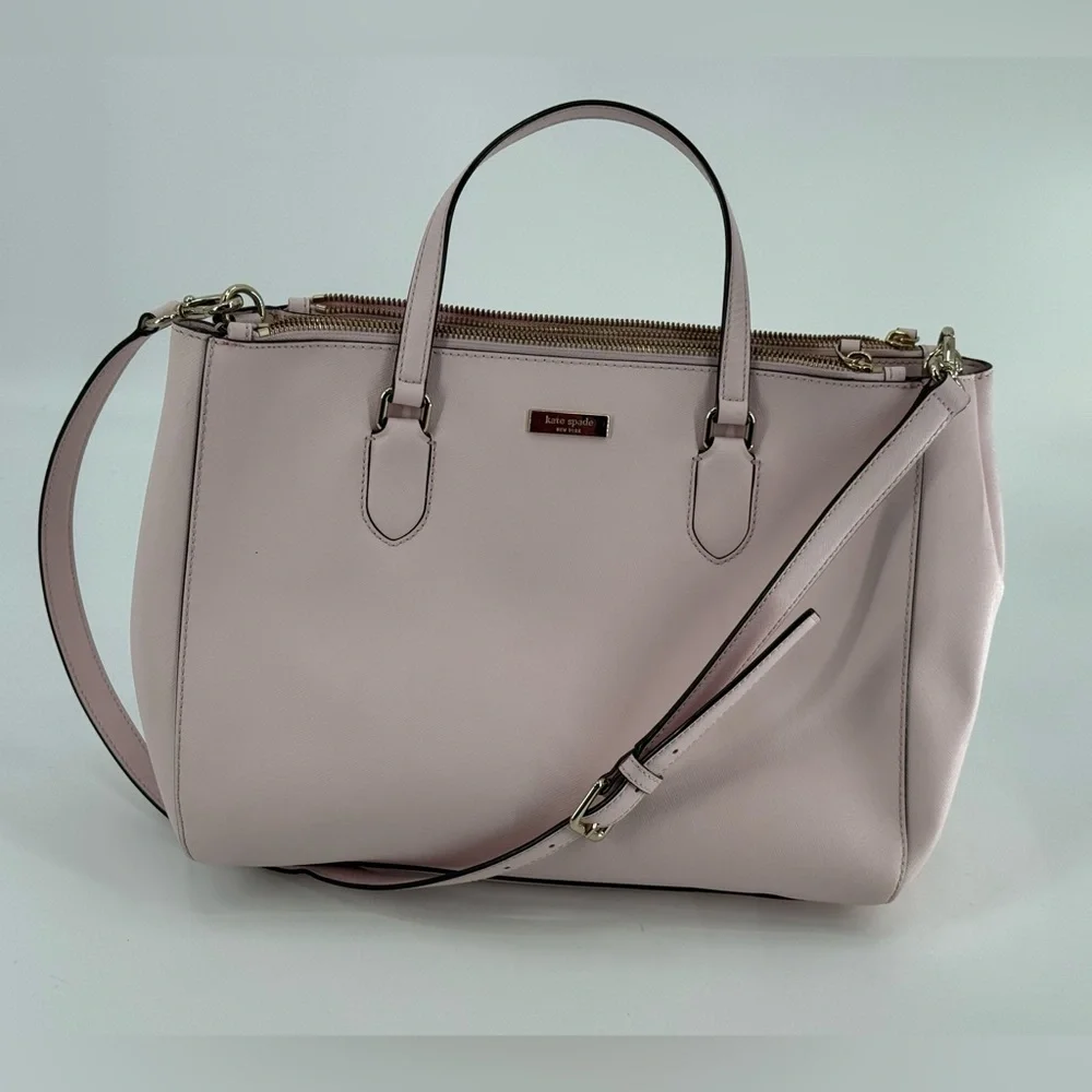 Kate Spade Laurel Way Leighann Satchel Blush Pink